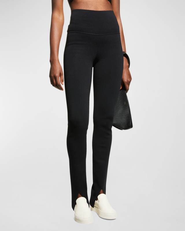 VB Body Slit-Hem Leggings